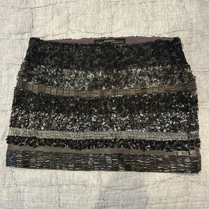 Excellent condition hand embellished all saints skirt.  Size US 2